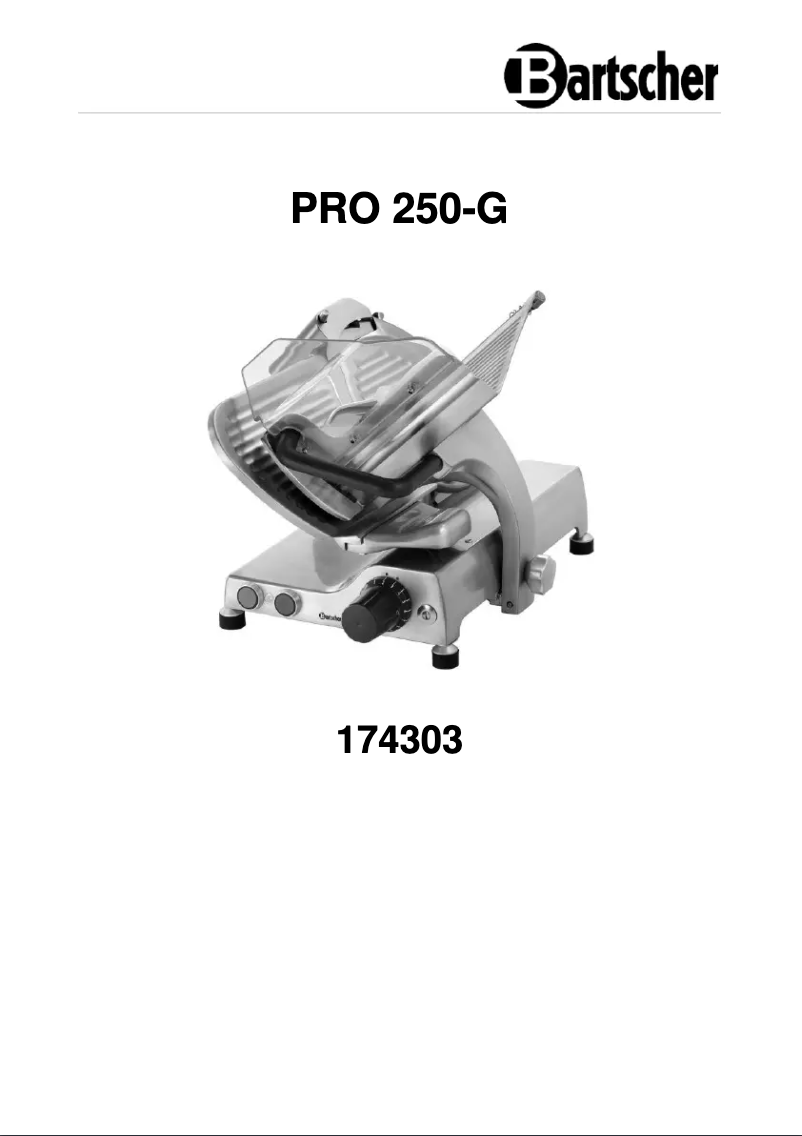 Image de la première page du manuel de l'appareil 174303