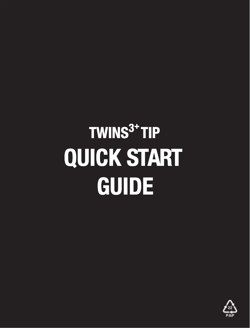 Page n°1 - Manuel utilisateur Fresh 'n Rebel Twins 3+ Tip