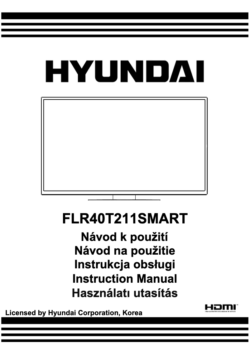 Page 1 de la notice Manuel utilisateur Hyundai FLR40T211SMART