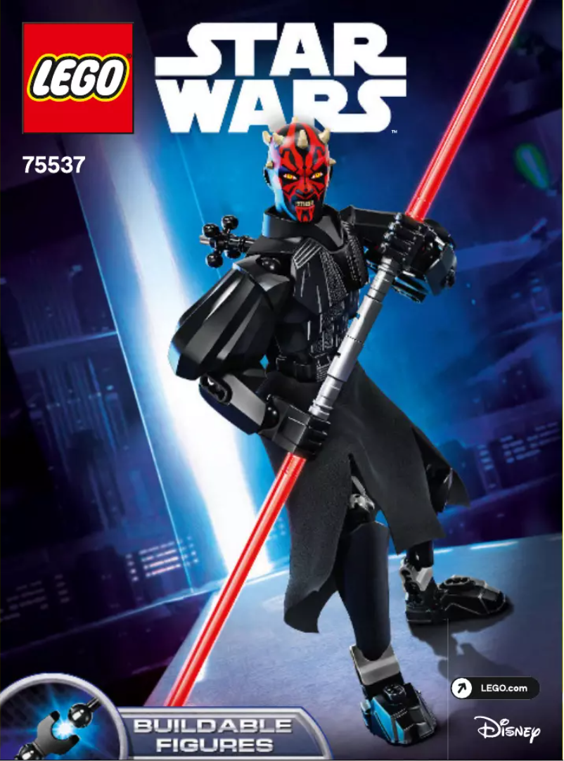 Page n°1 - Manuel utilisateur Lego Star Wars 75537