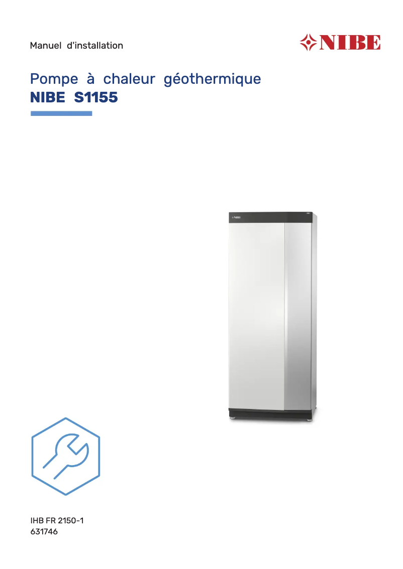 Image de la première page du manuel de l'appareil S1155-16