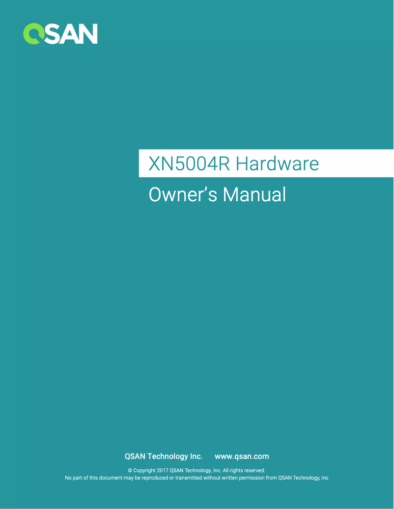 Image de la première page du manuel de l'appareil XN5004R