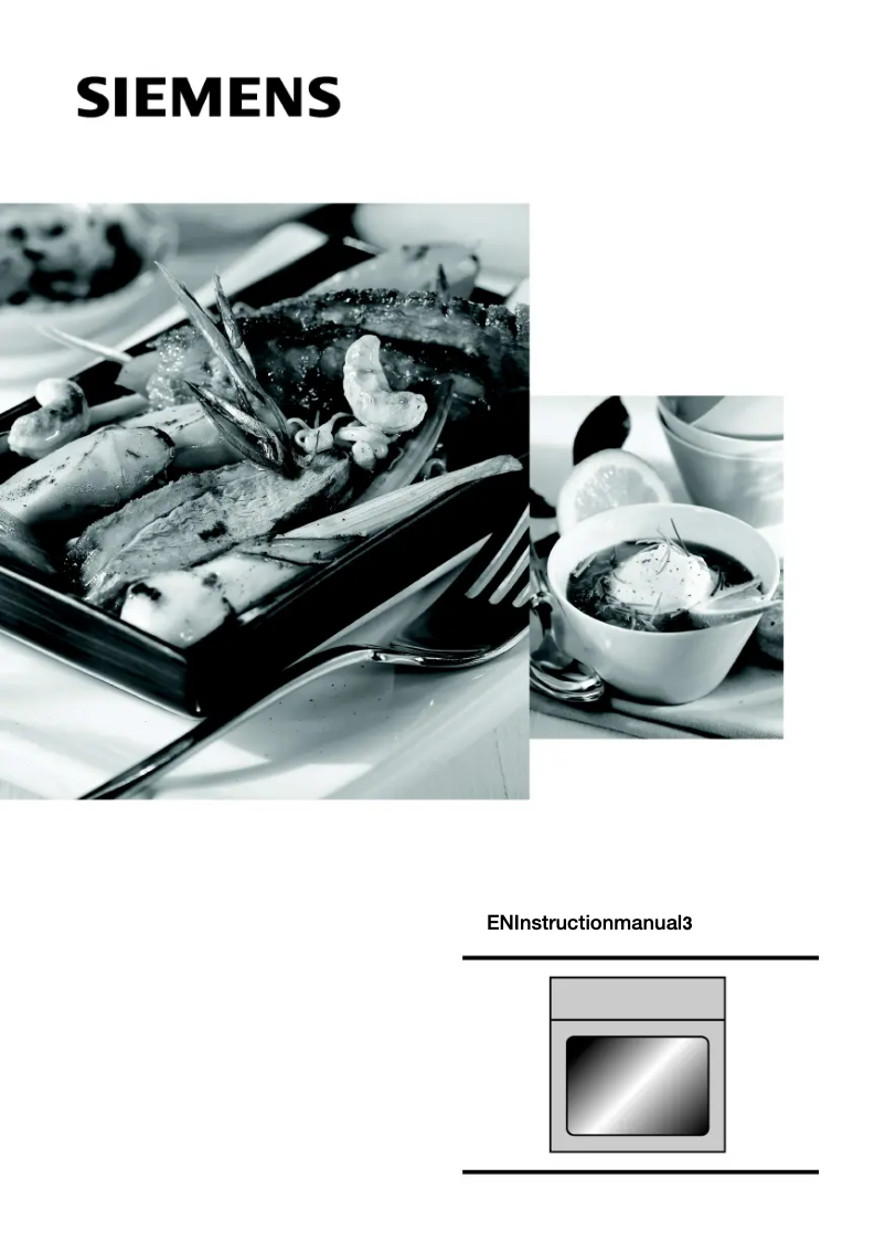 Page n°1 - Manuel utilisateur Siemens HB43S540E