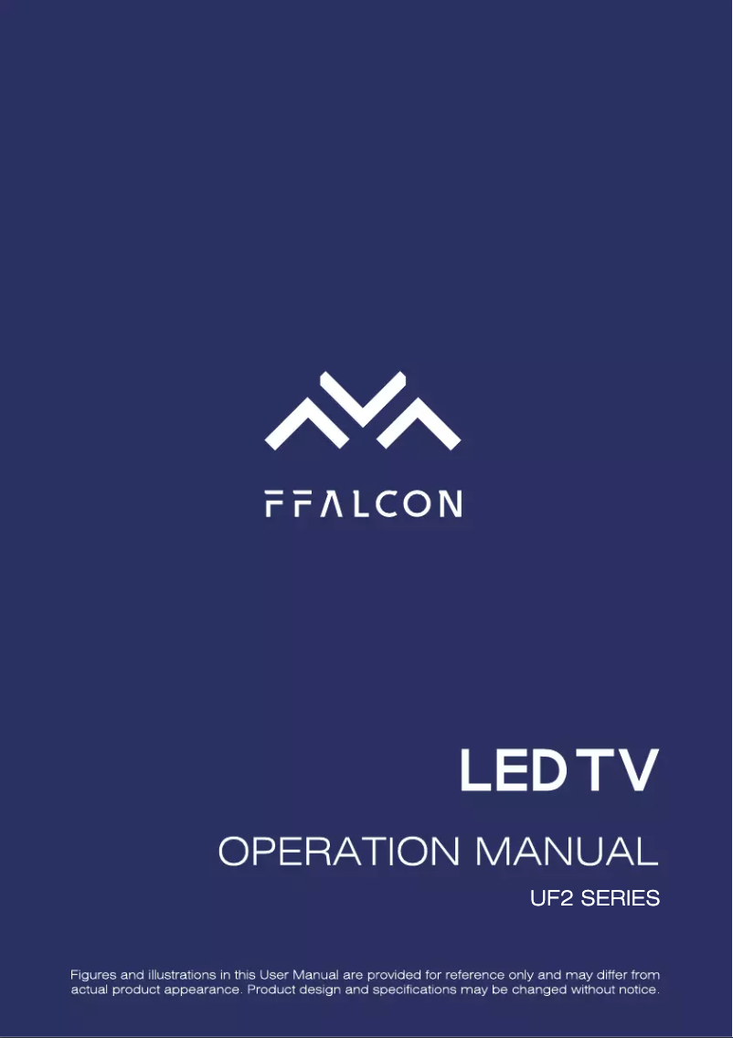 Page 1 de la notice Manuel utilisateur FFalcon 50UF2