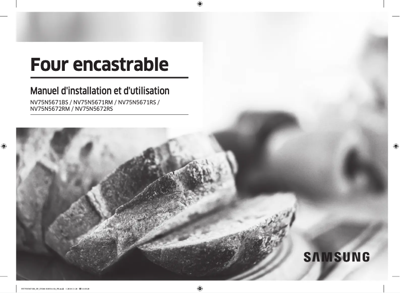 Page n°1 - Manuel utilisateur Samsung NV75N5671BS