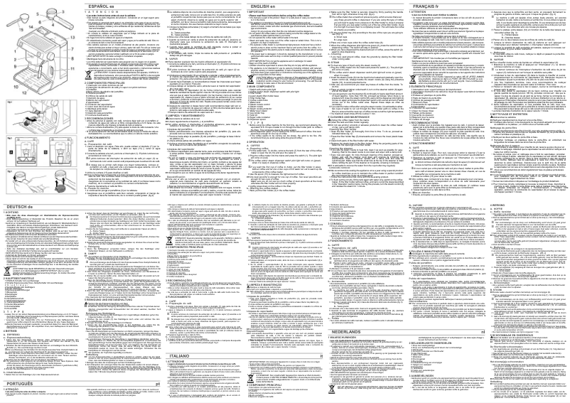 Page n°1 - Manuel utilisateur Solac CE4490