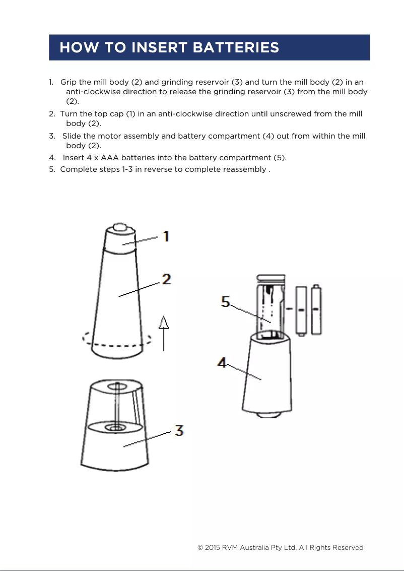 Page 1 de la notice Manuel utilisateur Westinghouse WHSPMSET02