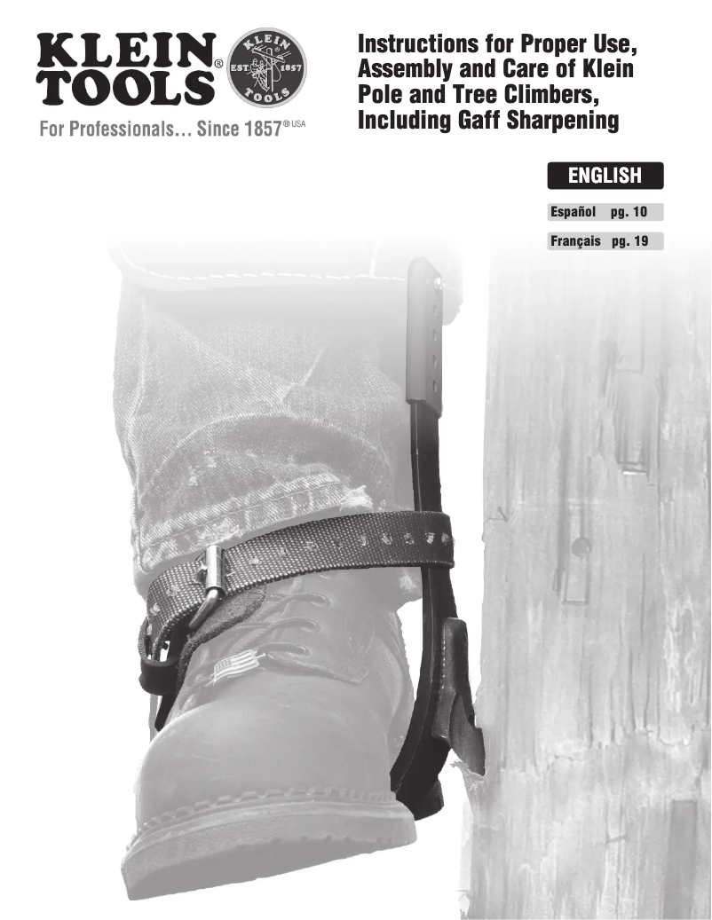 Page 1 de la notice Manuel utilisateur Klein Tools CN1907ARL