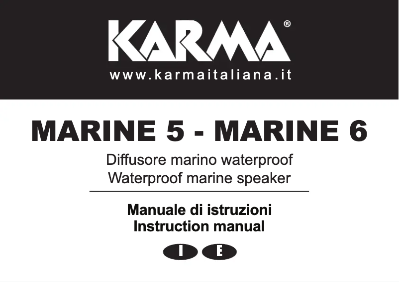 Page 1 de la notice Manuel utilisateur Glemm MARINE 5