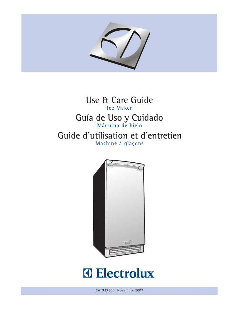 Página 1 del manual Manual de usuario Electrolux E15IM60GPS