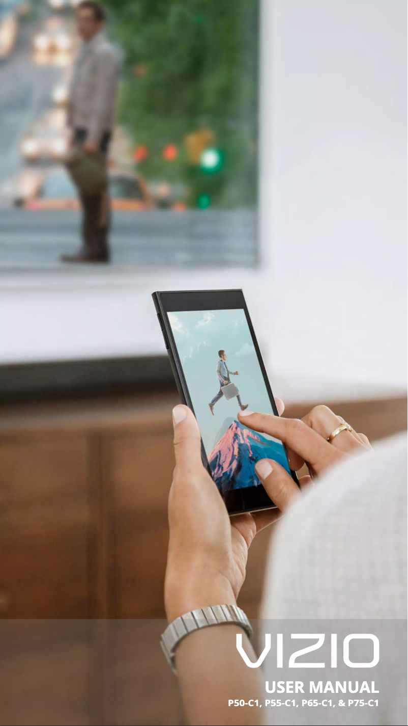 Page 1 de la notice Manuel utilisateur VIZIO P75-C1