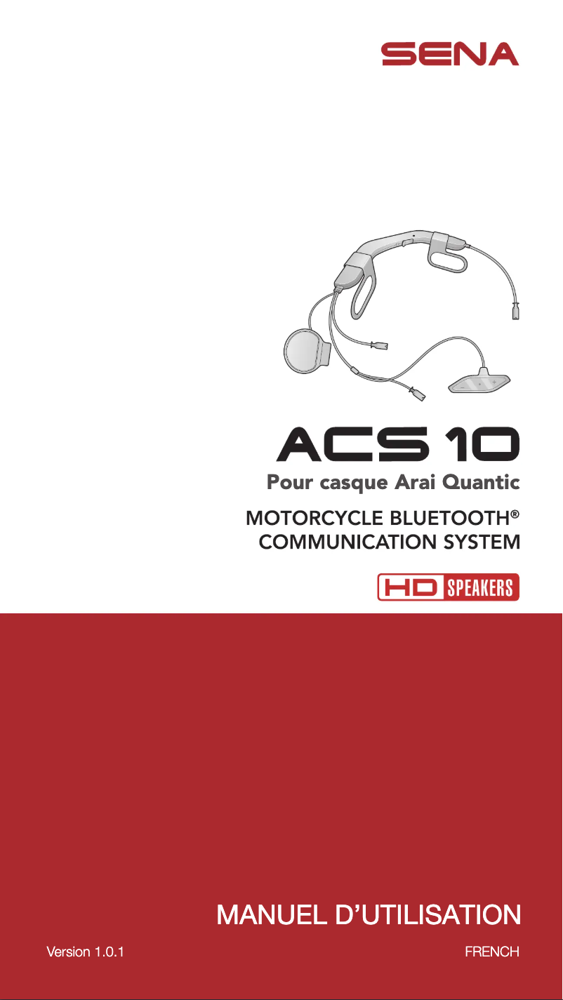 Image de la première page du manuel de l'appareil ACS10