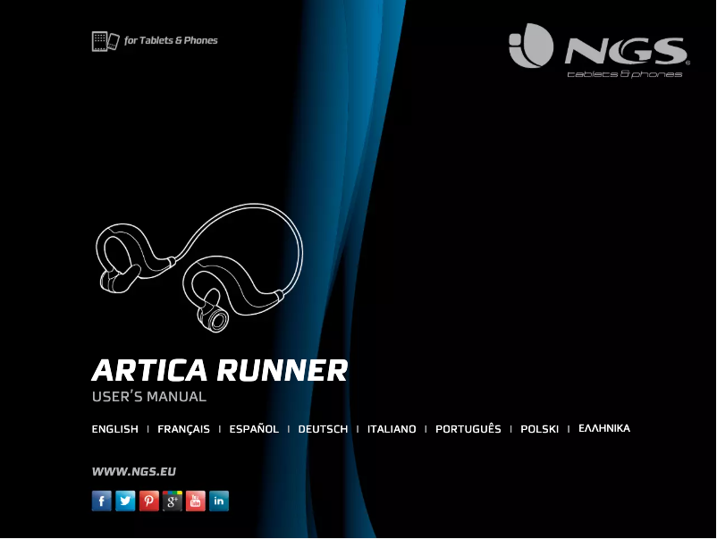 Página 1 del manual Manual de usuario NGS Artica Runner