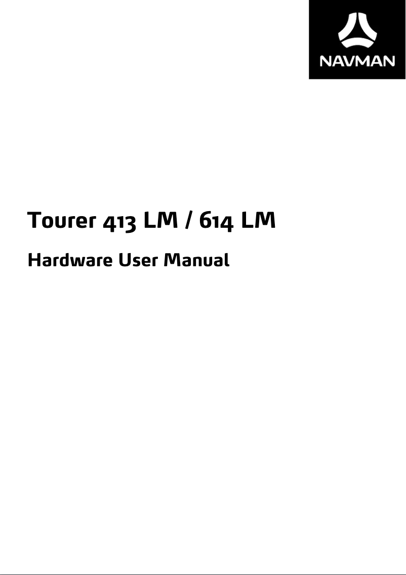 Page n°1 - Manuel utilisateur Navman 416 LM