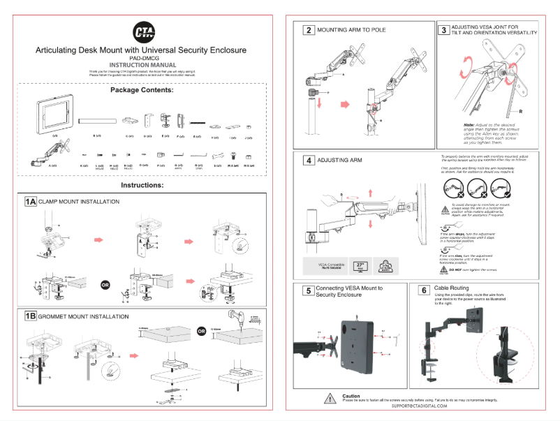 Página 1 del manual Manual de usuario CTA Digital QPAD-CGSM