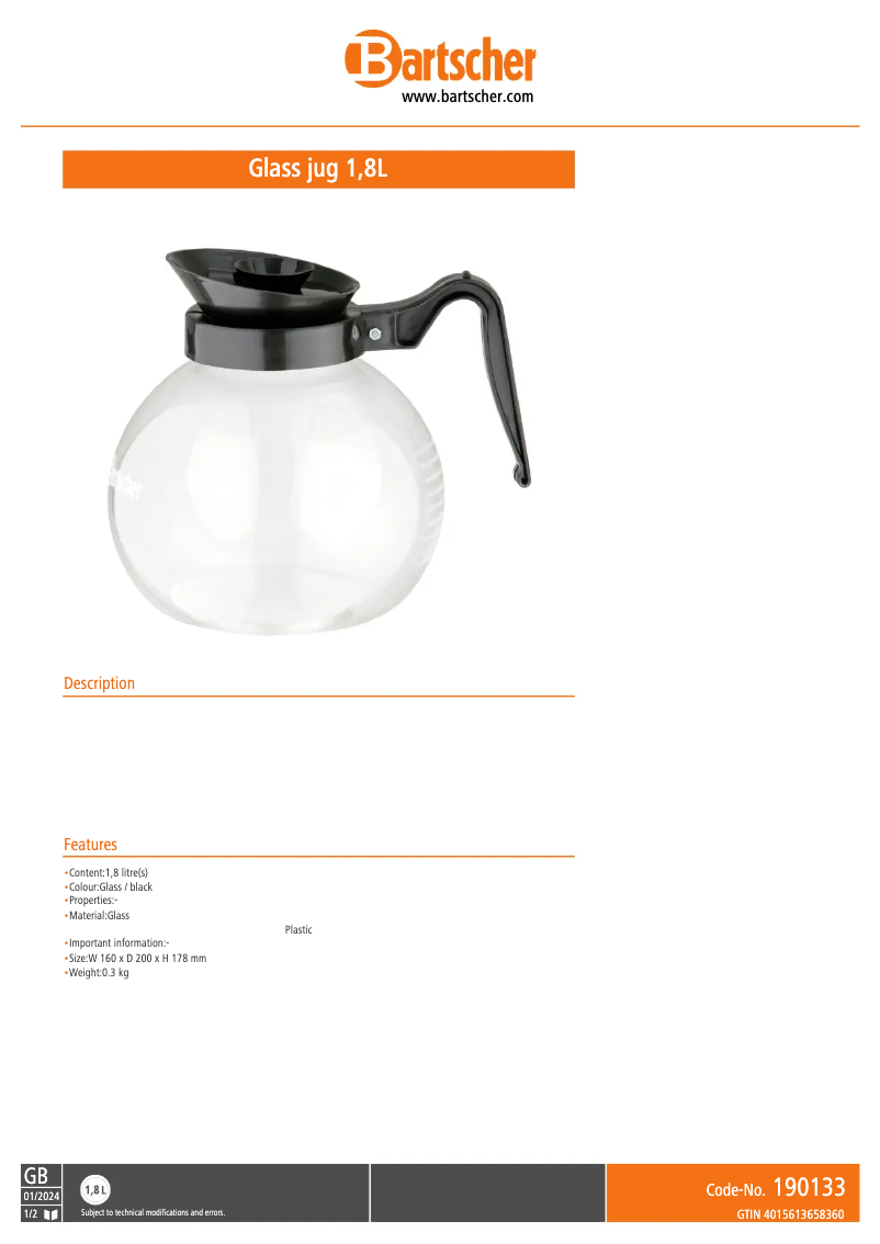 Image de la première page du manuel de l'appareil 190133