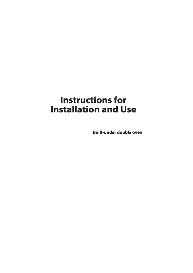 Página 1 del manual Instrucciones / montaje Indesit IDU 6340 BL