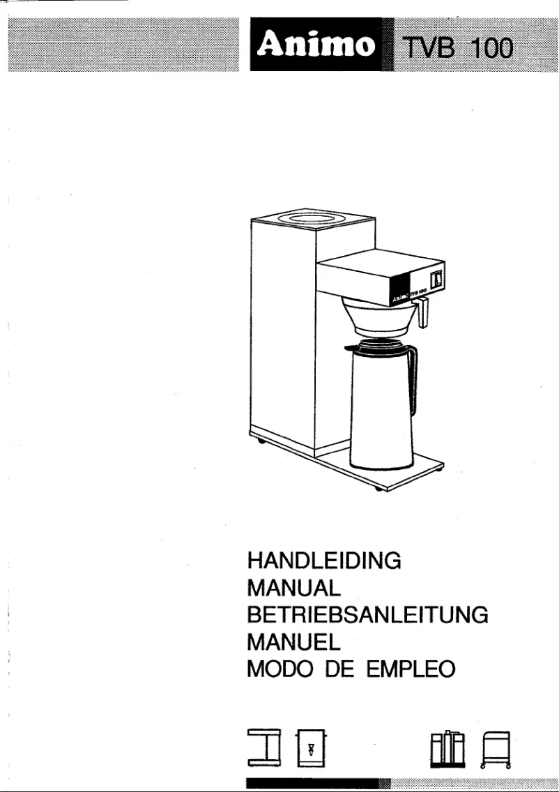 Página 1 del manual Manual de usuario Animo TVB 100