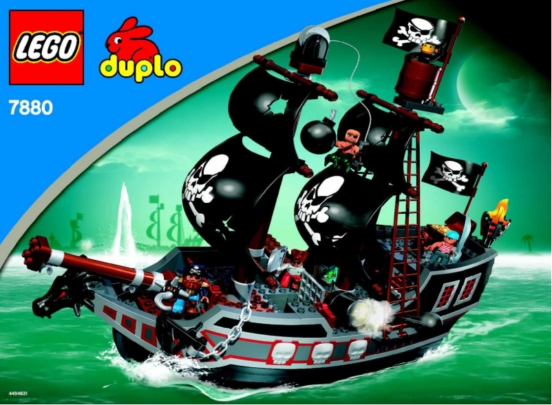 Image de la première page du manuel de l'appareil Duplo 7880