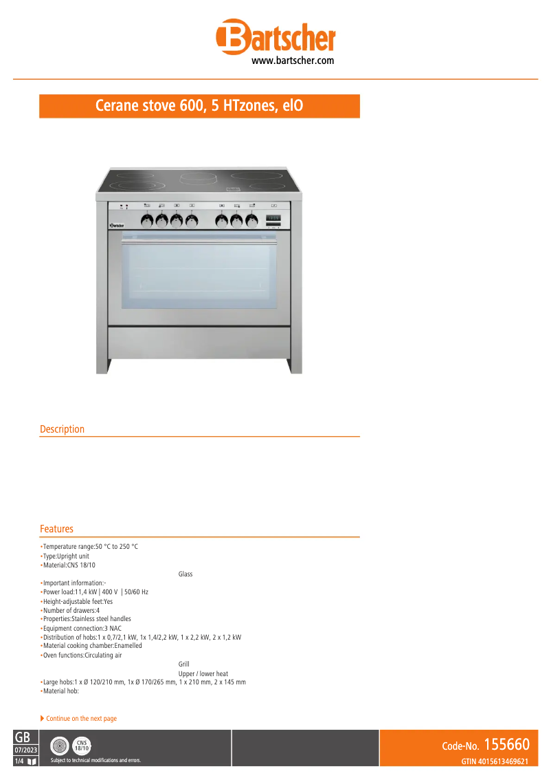 Image de la première page du manuel de l'appareil 155660