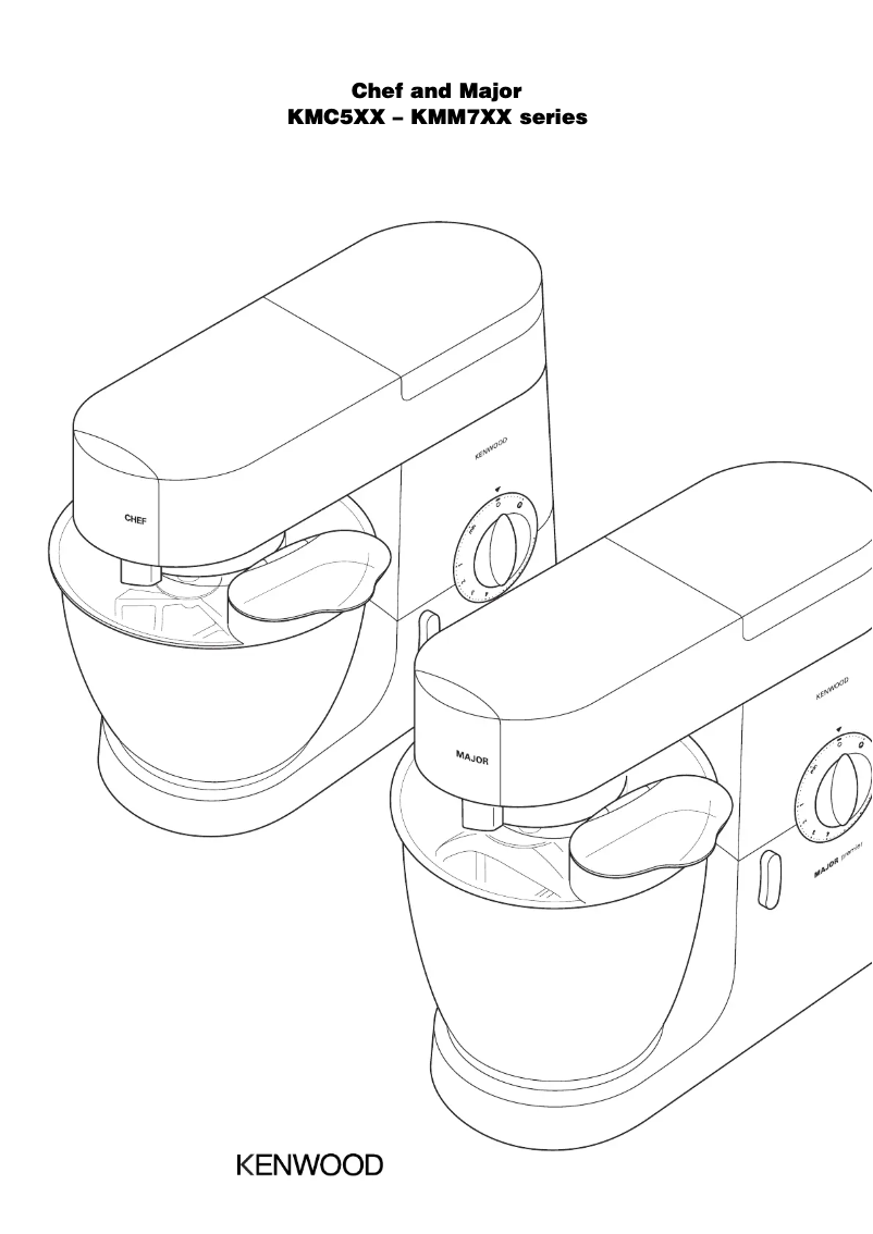 Page n°1 - Manuel utilisateur Kenwood KMC750
