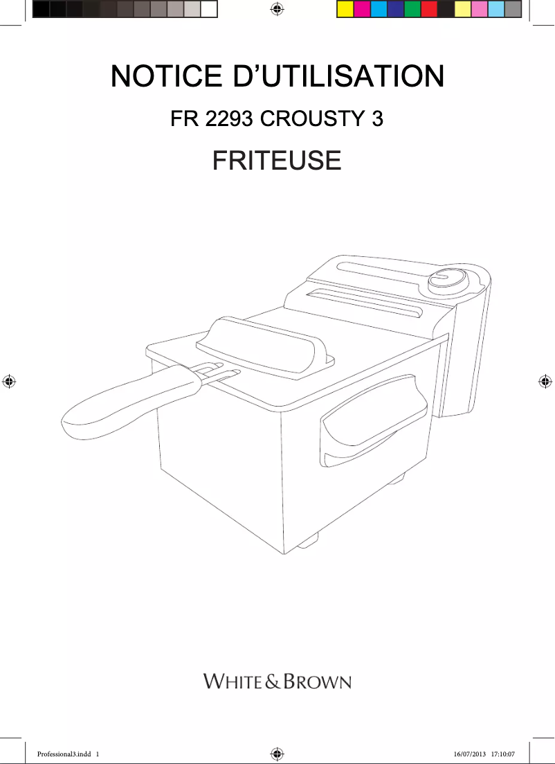 Page n°1 - Manuel utilisateur White And Brown CROUSTY 3