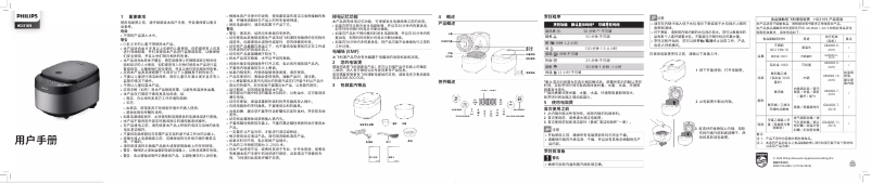 Page 1 de la notice Manuel utilisateur Philips HD3169