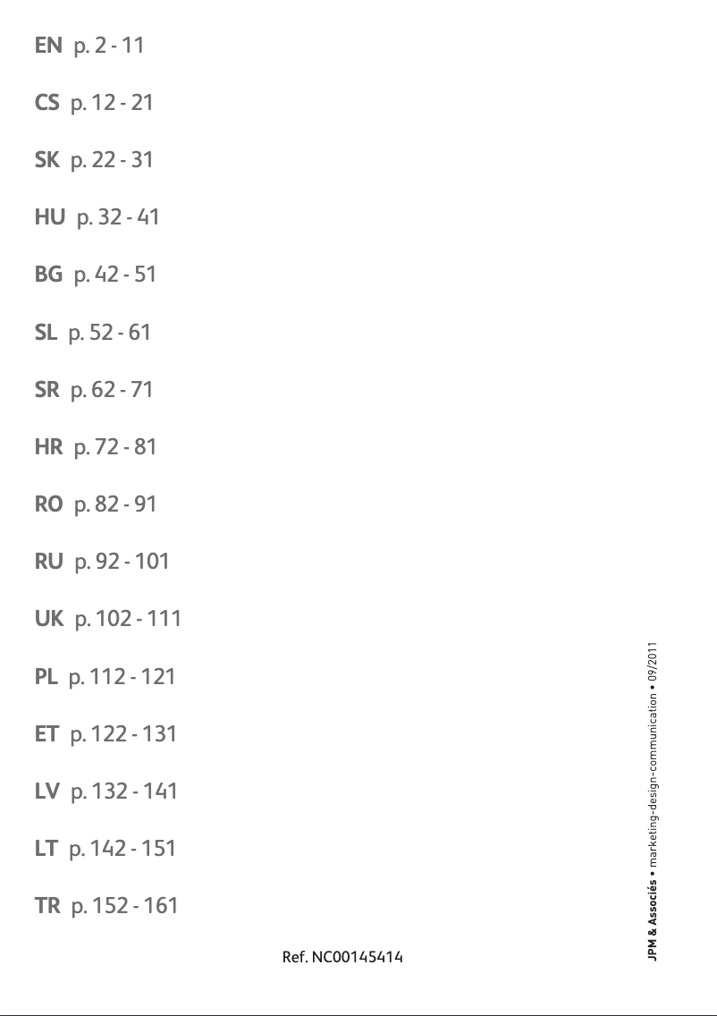 Page 1 de la notice Manuel utilisateur Tefal Steam N' Light VC3008