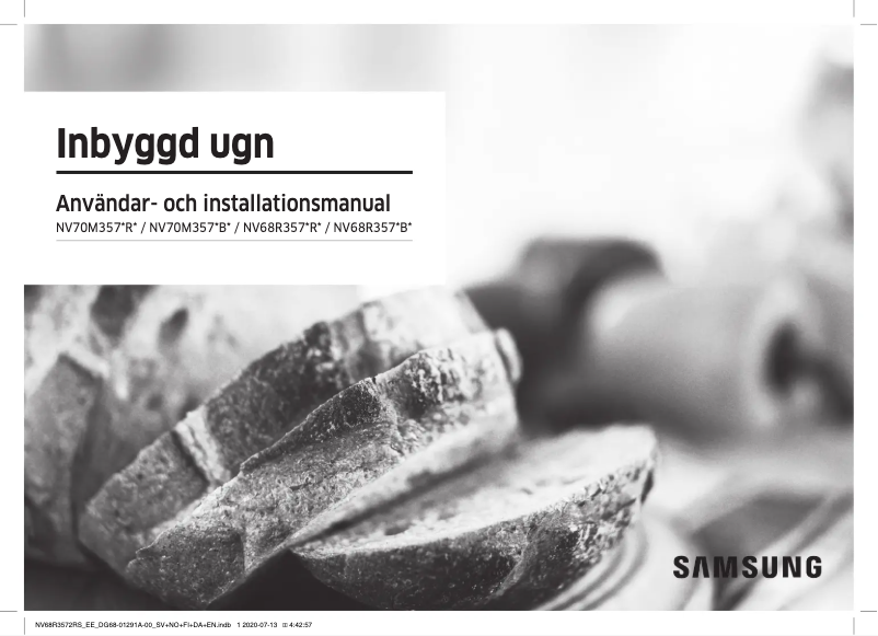 Page n°1 - Manuel utilisateur Samsung NV68R3572RS