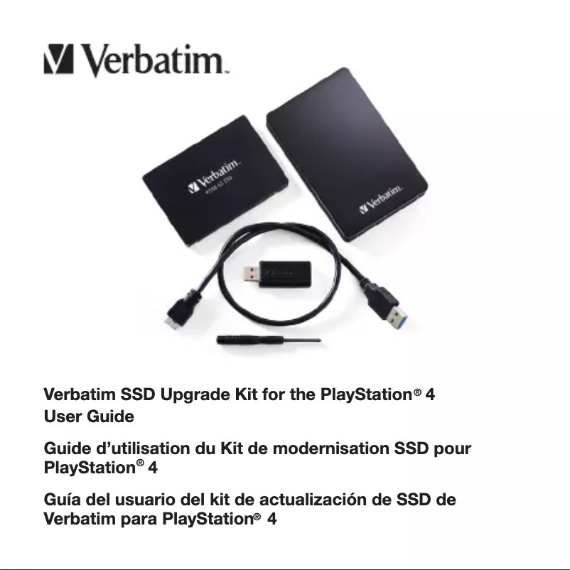 Page n°1 - Manuel utilisateur Verbatim 70374