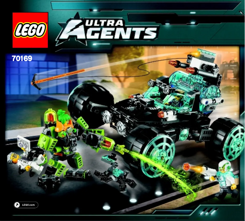 Page n°1 - Manuel utilisateur Lego Ultra Agents 70169