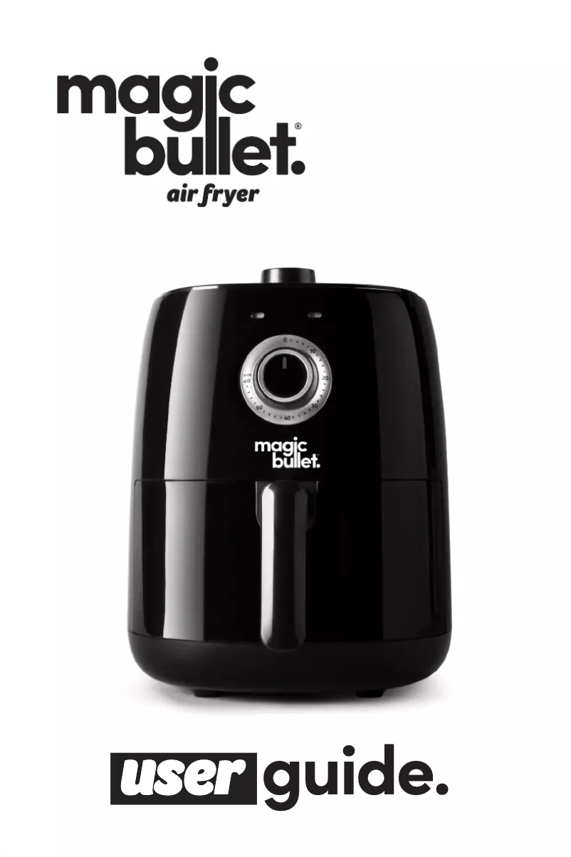 Page 1 de la notice Manuel utilisateur Magic Bullet Air Fryer