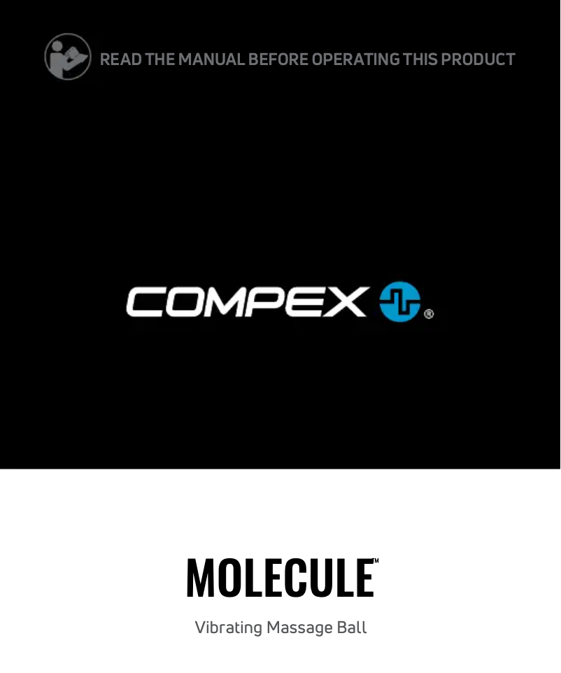 Page 1 de la notice Manuel utilisateur Compex Molecule