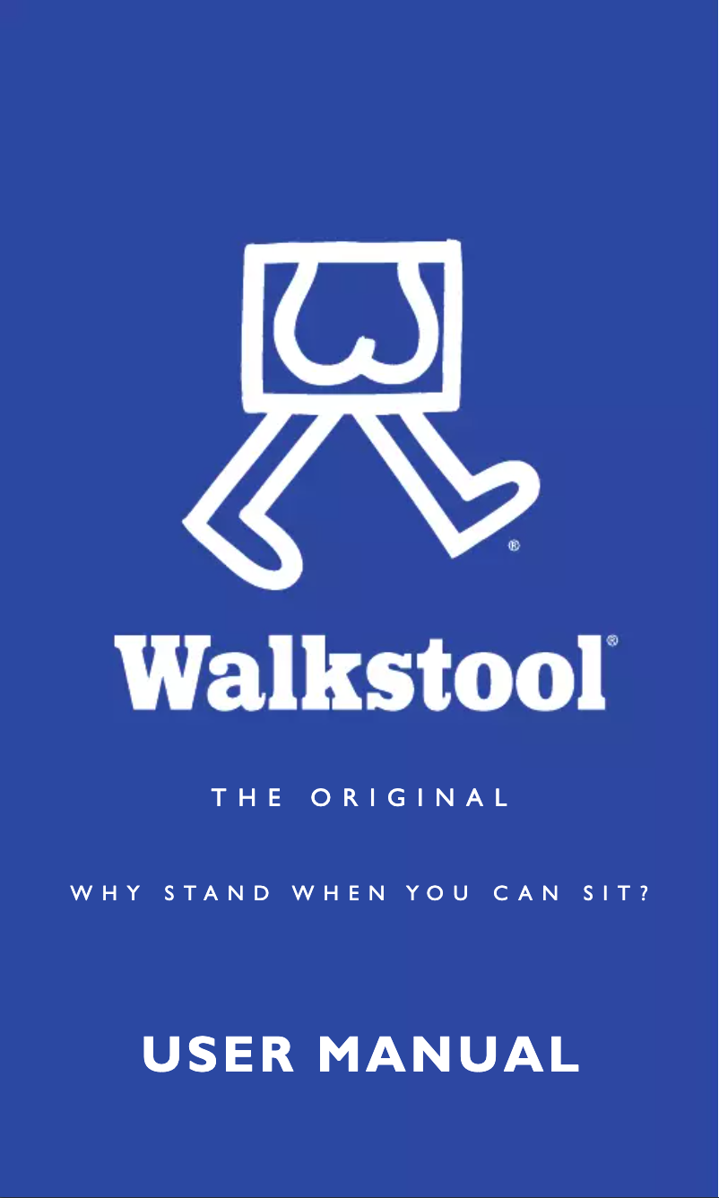 Page 1 de la notice Manuel utilisateur Walkstool Comfort 45