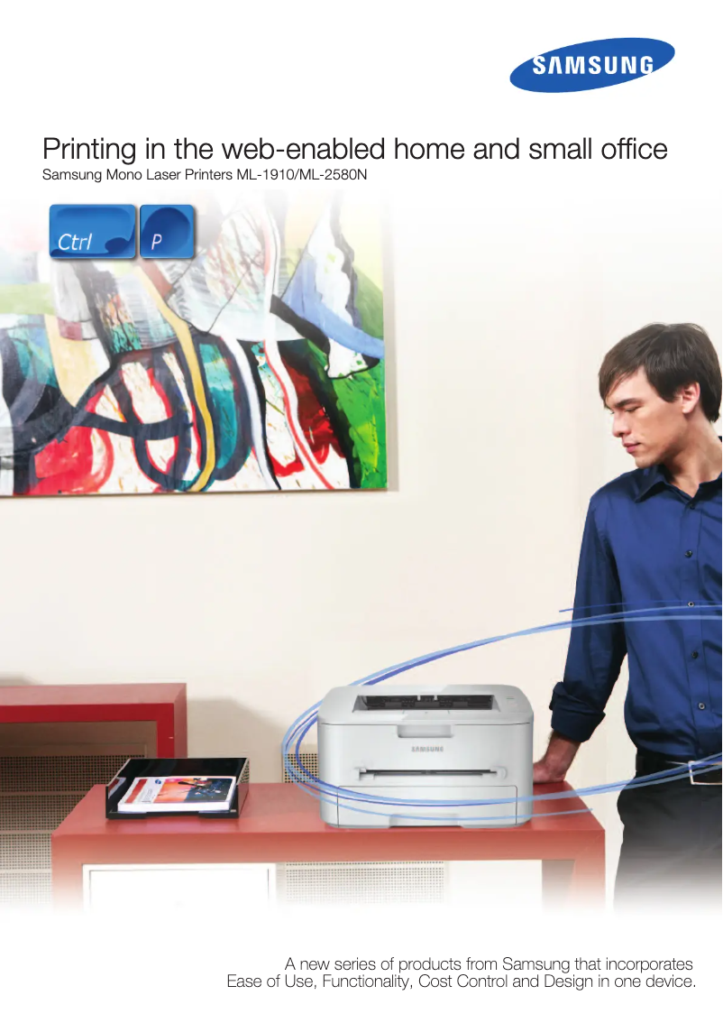 Image de la première page du manuel de l'appareil ML-2580N