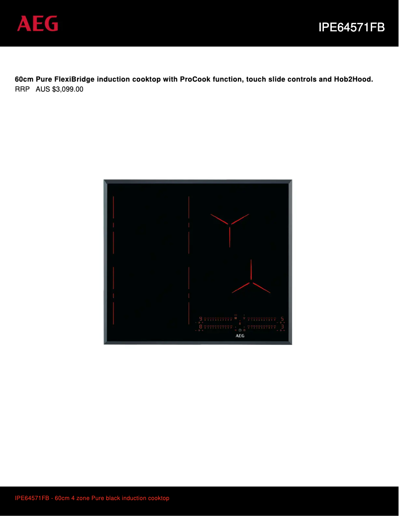 Image de la première page du manuel de l'appareil IPE64571FB