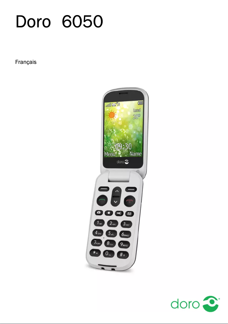 Page 1 de la notice Manuel utilisateur Doro 6050