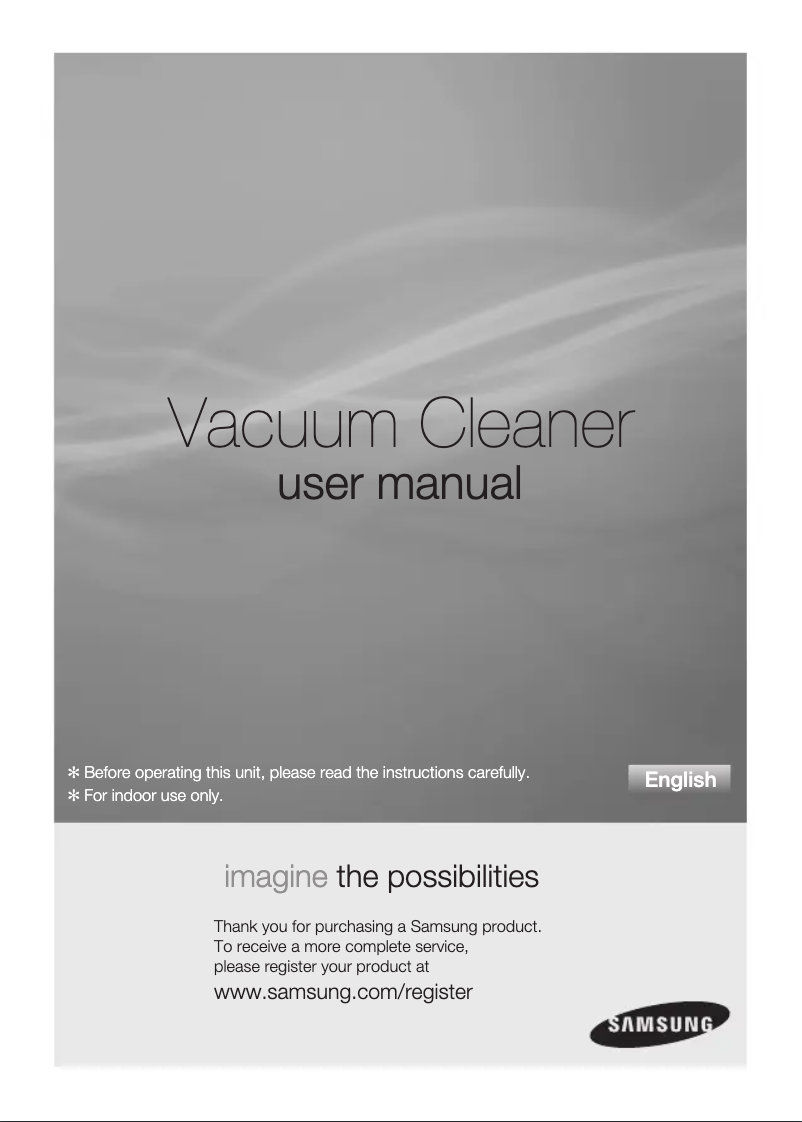 Image de la première page du manuel de l'appareil SC4580