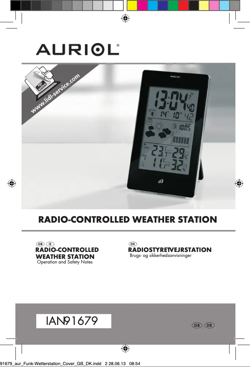 Image de la première page du manuel de l'appareil Z31601B
