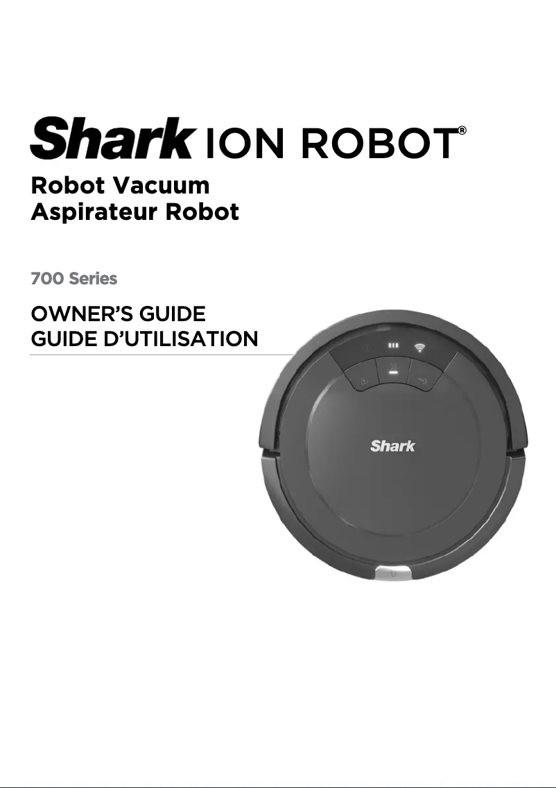 Page n°1 - Manuel utilisateur Shark ION Robot RV765