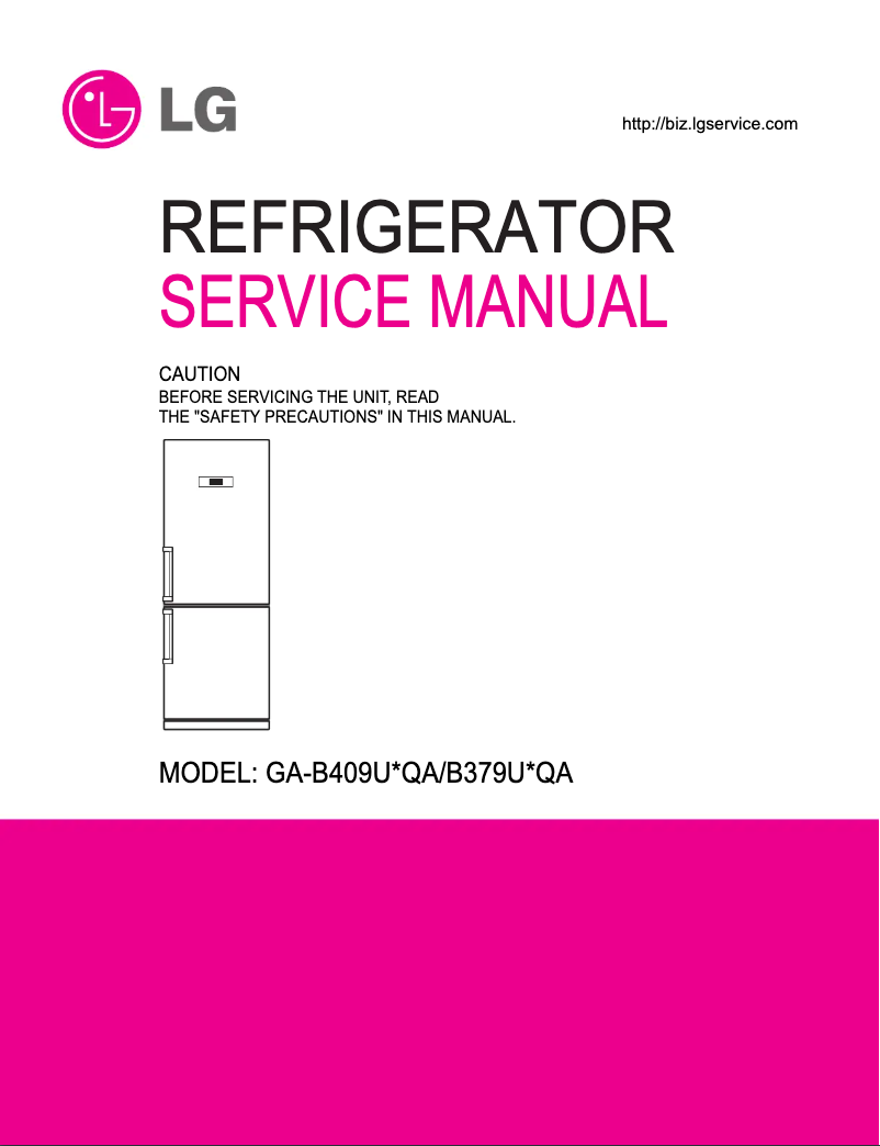 Page n°1 - Manuel utilisateur LG GA-B379UVQA