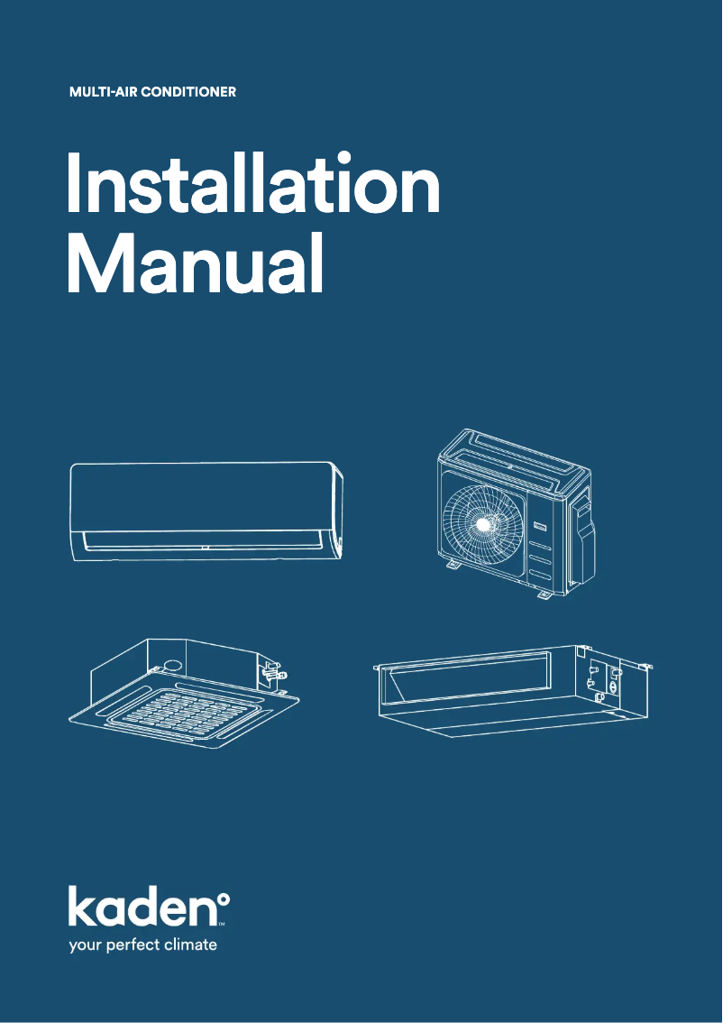 Page 1 de la notice Manuel utilisateur Kaden KM24