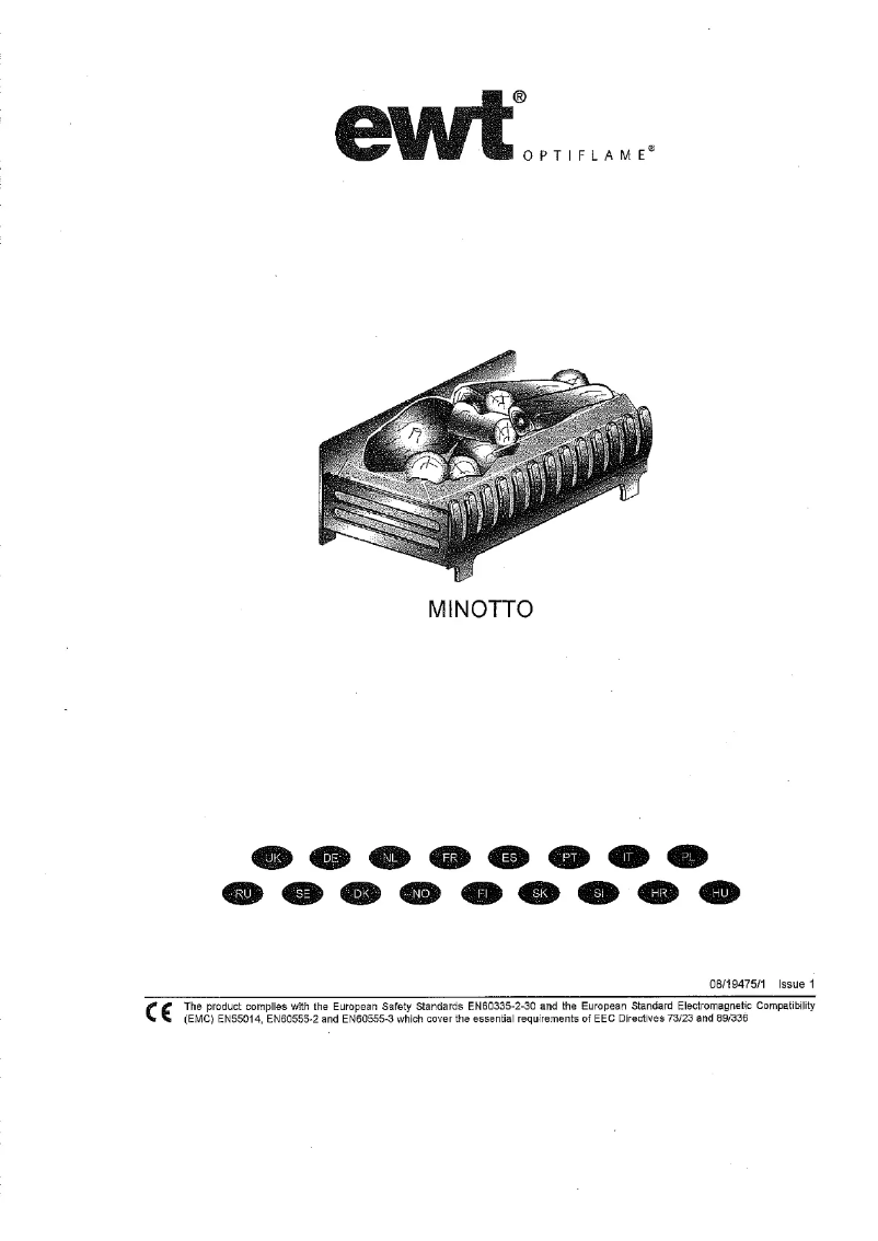 Página 1 del manual Manual de usuario EWT Minotto