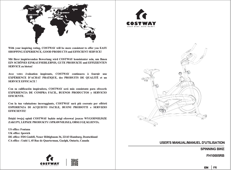 Image de la première page du manuel de l'appareil FH10005RB