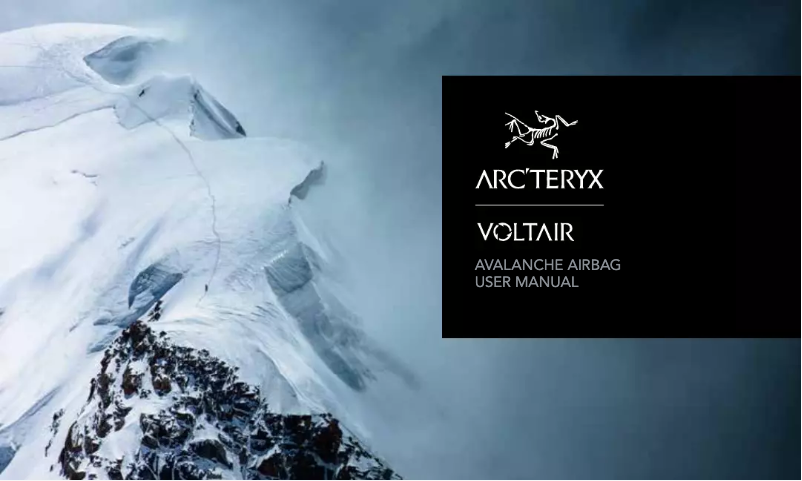 Página 1 del manual Manual de usuario Arc'teryx Voltair 19568