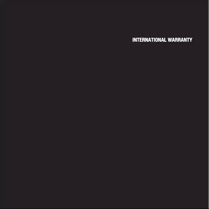 Page n°1 - Informations de garantie Rado HyperChrome R33102703