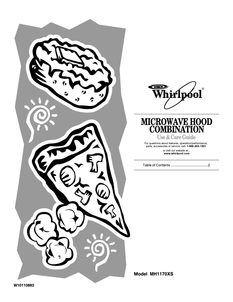 Image de la première page du manuel de l'appareil MH1170XST