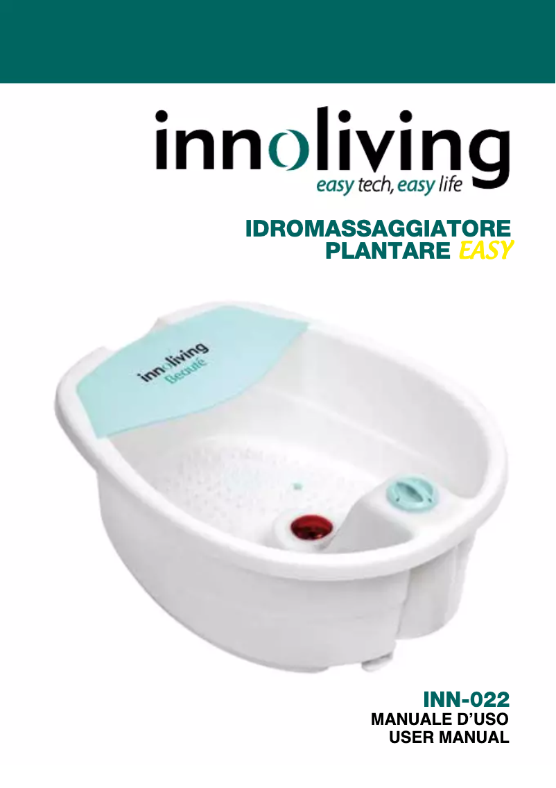 Image de la première page du manuel de l'appareil INN-022