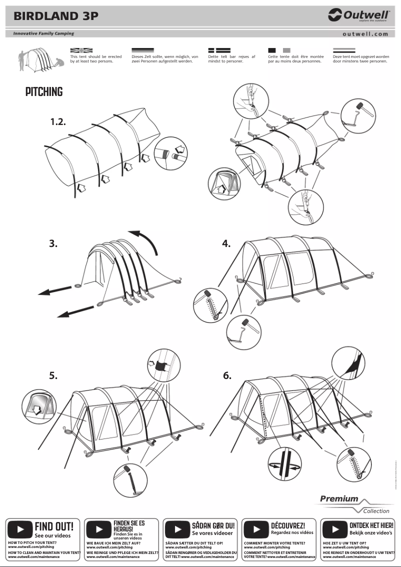 Image de la première page du manuel de l'appareil Birdland 3P