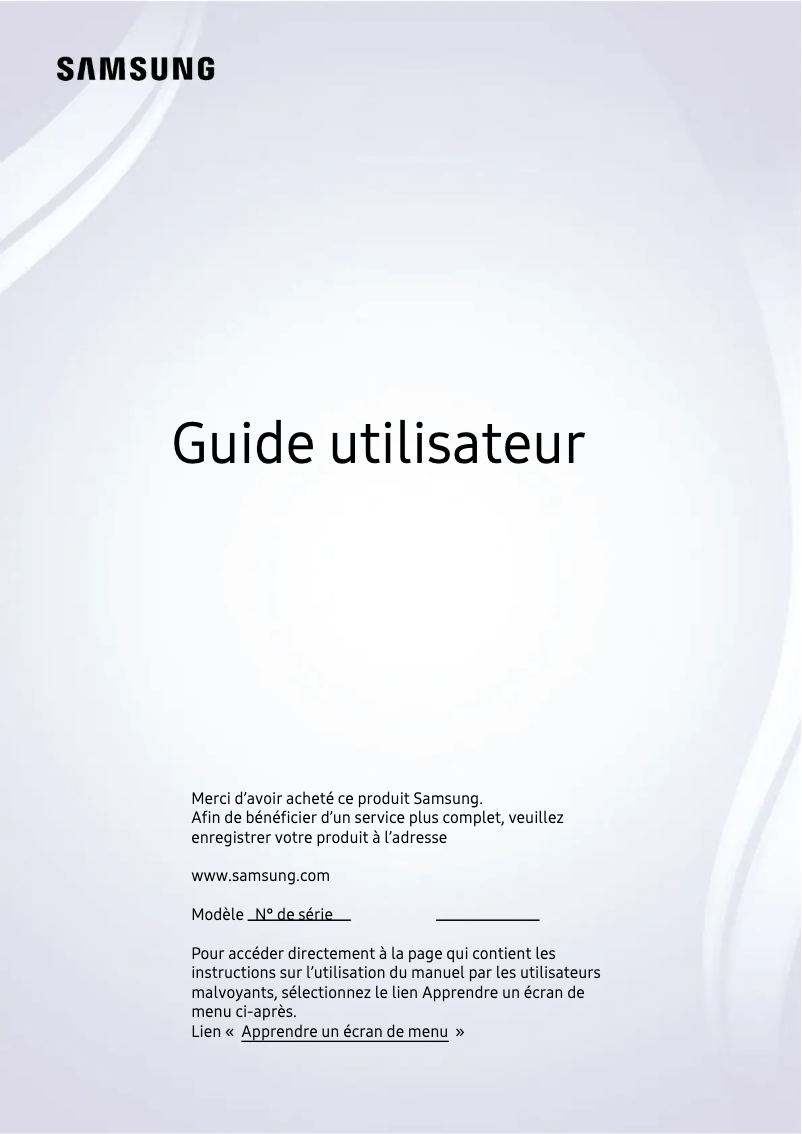 Page n°1 - Manuel utilisateur Samsung QN90A